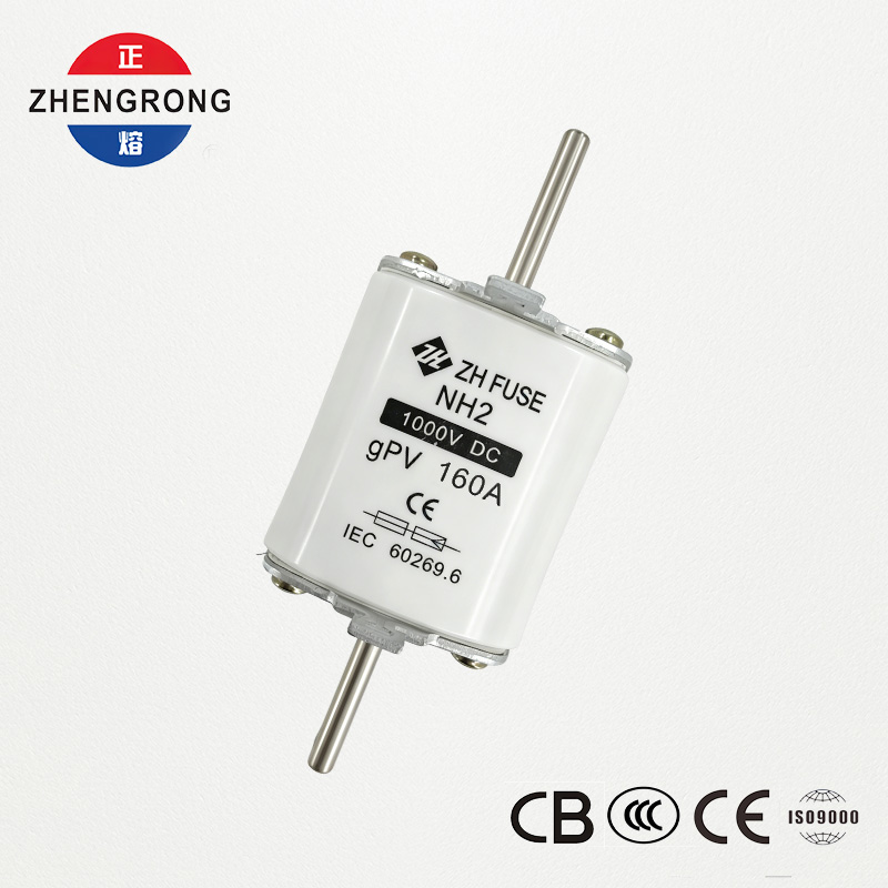 NH2 160 A 1000 В постійного струму gPV Фотоелектрична плавка вставка - сертифіковано IEC 60269.6