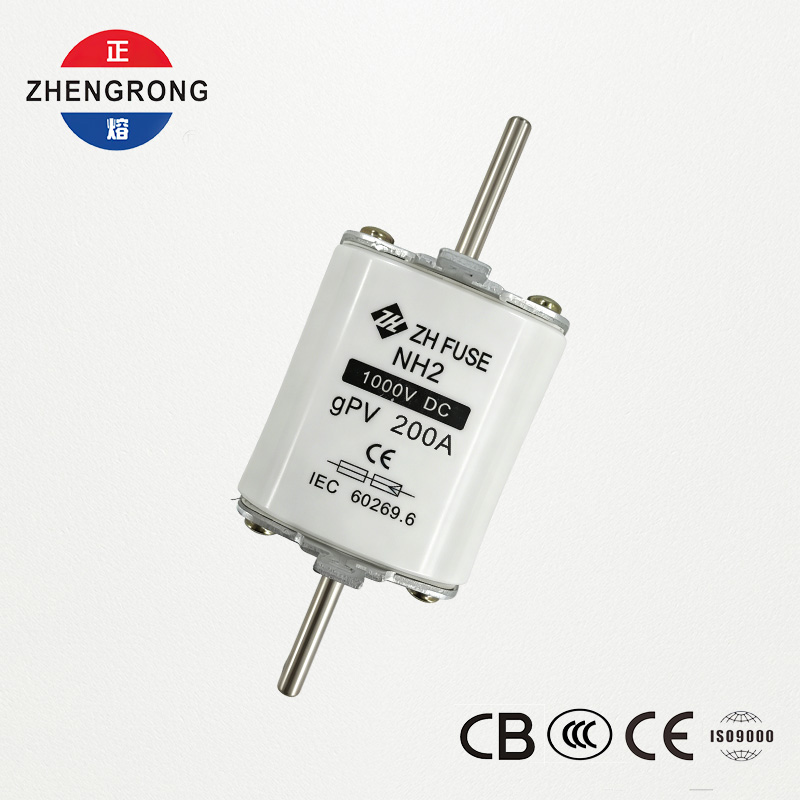 NH2 200 A 1000 В постійного струму gPV Фотоелектрична плавка вставка - сертифіковано IEC 60269.6
