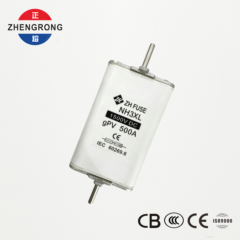 NH3XL 500A 1500V DC gPV Фотоелектрична плавка вставка - IEC 60269.6 Certified