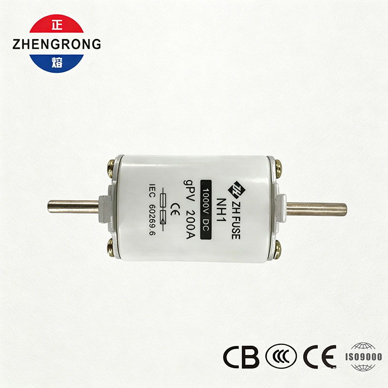 PV DC запобіжник NH1 200A 1000V | CE & IEC 60269.6 Схвалено для сонячних батарей