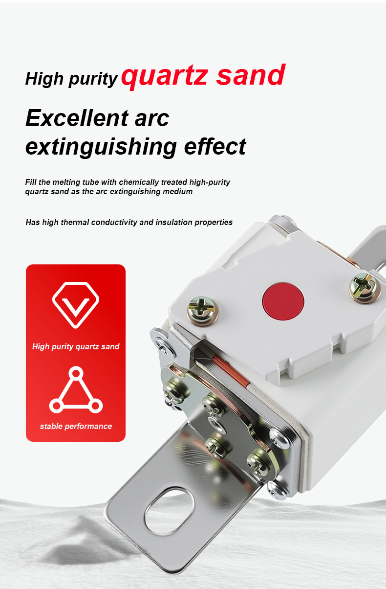 Запобіжники RSF-1K 500V-315A BC100KA