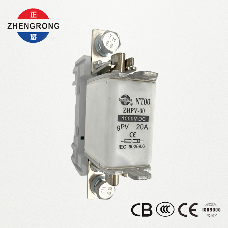 ZHPV-00 20A 1000V DC Фотоелектричний захисний запобіжник - Сертифікат CE